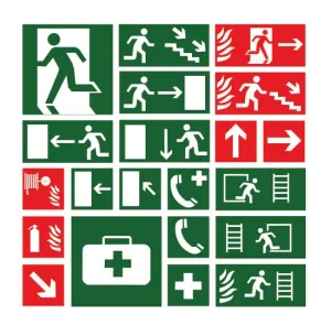 požarni put, pu evakuacije, plan evakuacije, znaci evakuacije, zaštita od požara,