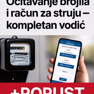 čitanje brojila, čitanje struje, očitavanje strujomera